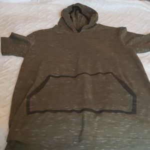 Boys short sleeve hoodie.